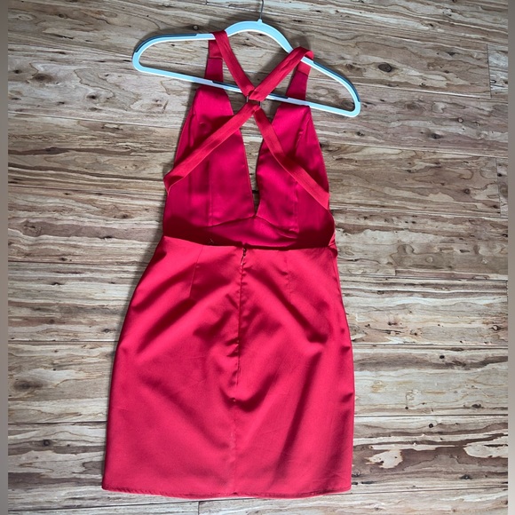 NBD Red Dress - Picture 3 of 8